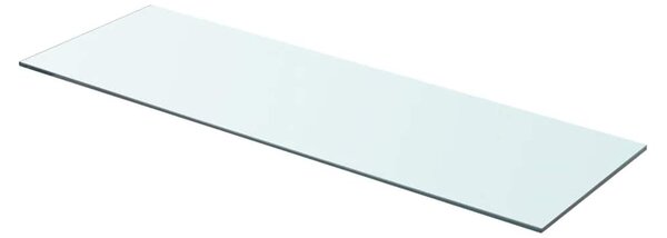 Policová deska sklo čiré 80x25 cm 243835