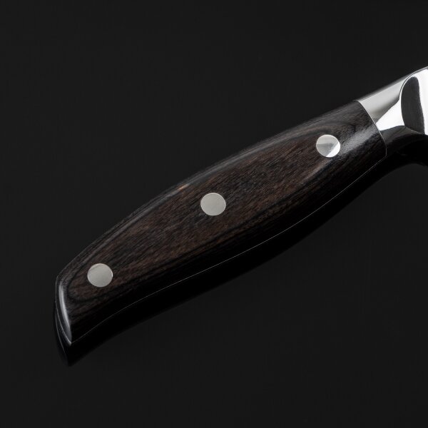 Gudaro - Damaškový kuchyňský nůž SHIRO 3,5", 67 vrstev oceli, délka 9,5 cm