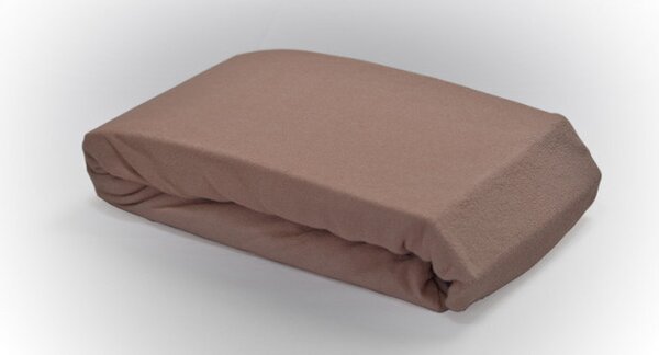 Stanex Froté napínací prostěradlo capucino ROZMĚR: (š/d/v) 180 x 200 x 20 cm
