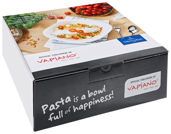 SADA TALÍŘŮ NA TĚSTOVINY 2 ks Villeroy & boch, Vapiano 27/20 cm Villeroy & Boch - Talíře na těstoviny & pizzu