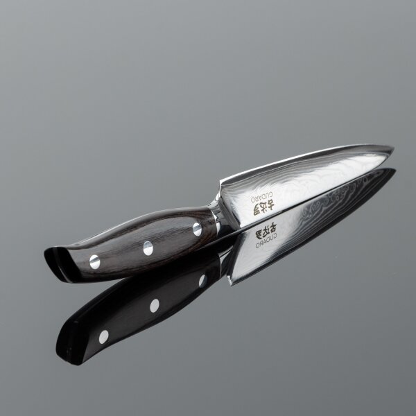 Gudaro - Damaškový univerzální kuchyňský nůž SHIRO 5", délka 12,5 cm