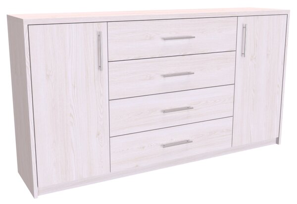 Komoda AURA 3 Olše, Hloubka: 36cm