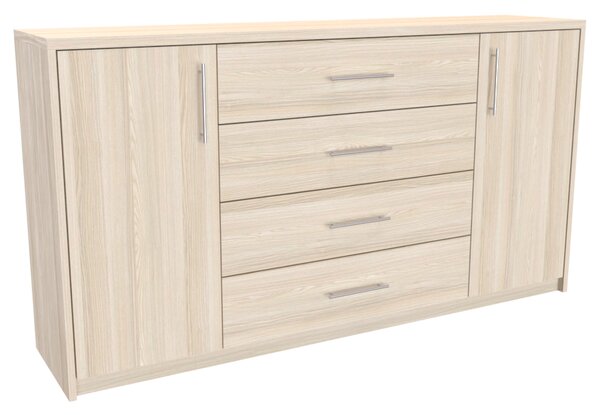 Komoda AURA 3 Olše, Hloubka: 36cm