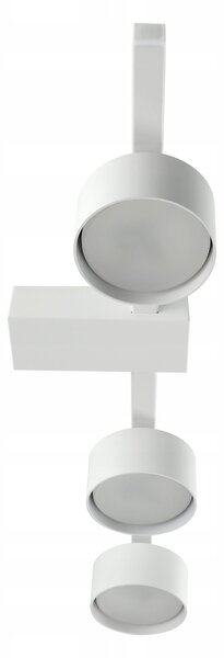 Přisazené bodové svítidlo GX53, výška 8 cm