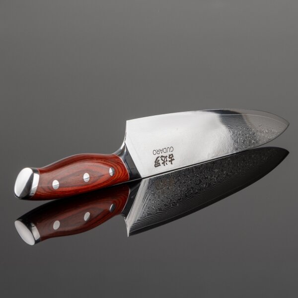 Gudaro - Damaškový šéfkuchařský nůž KENSHO 8", 67 vrstev oceli, délka 20 cm
