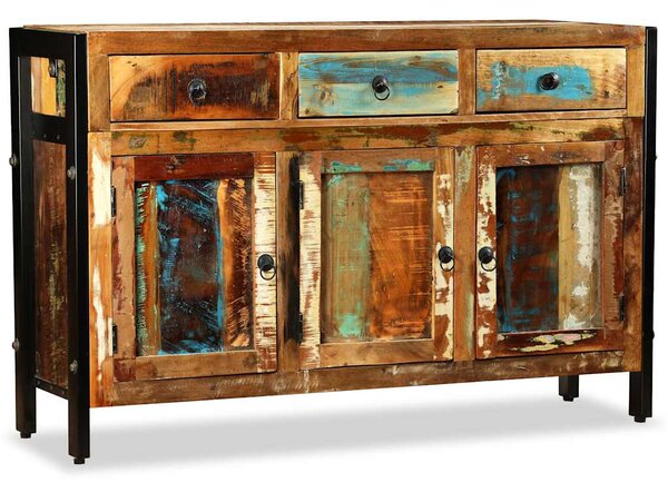 Příborník masivní recyklované dřevo 120 x 35 x 76 cm 243984
