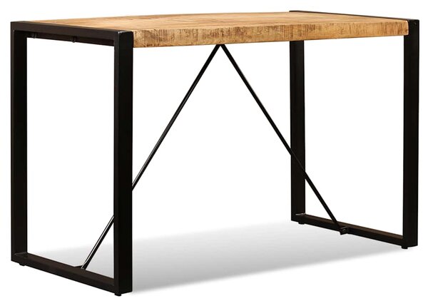 Jídelní stůl masivní mangovníkové dřevo 120 cm 243996
