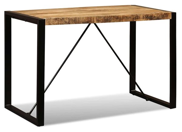 Jídelní stůl masivní mangovníkové dřevo 120 cm 243996