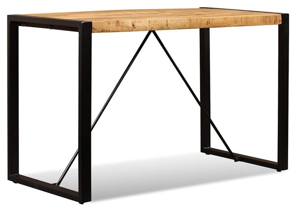 Jídelní stůl masivní mangovníkové dřevo 120 cm 243996
