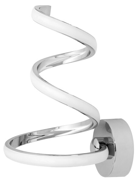 Toolight - LED nástěnná lampa SPRING UP APP831-W, chromová, OSW-09183