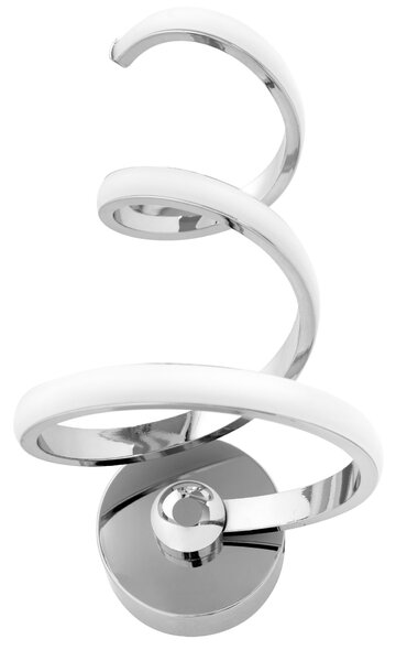 Toolight - LED nástěnná lampa SPRING UP APP831-W, chromová, OSW-09183