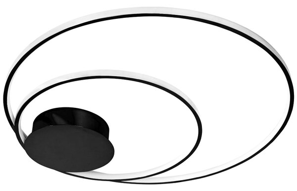 Toolight Stropní svítidlo LED s ovladačem PLAFON APP802-C Black