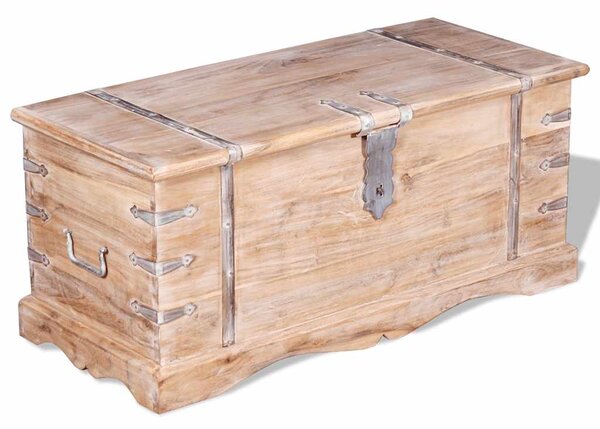 Úložná truhla akáciové dřevo 244053