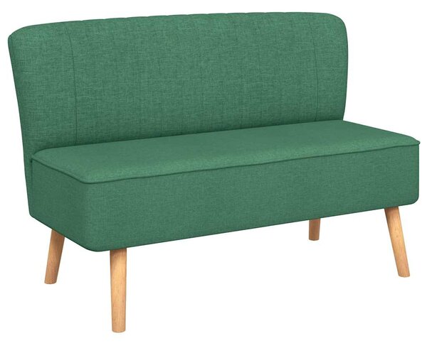 Pohovka textil 117 x 55,5 x 77 cm zelená 244073