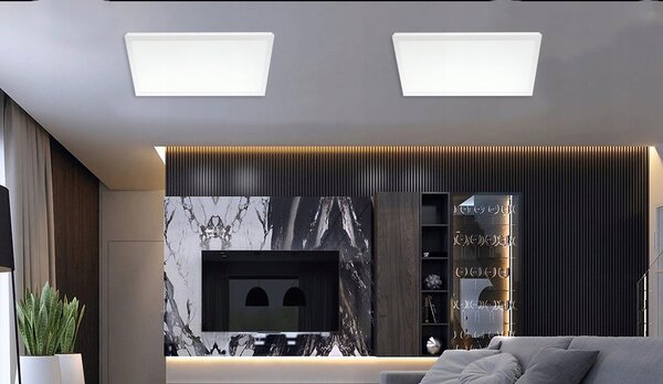 Přisazený LED panel 36 W, 30 × 60 cm, 3600 lm, neutrální bílá