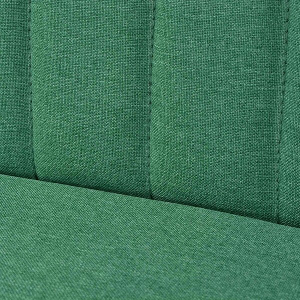 Pohovka textil 117 x 55,5 x 77 cm zelená 244073
