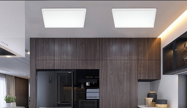 Přisazený LED panel 36 W, 30 × 60 cm, 3600 lm, neutrální bílá