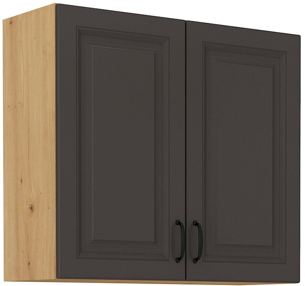 Kuchyňská skříňka STILO 80 G 72 2F Zvolte barevné provedení: STILO - BÍLÁ / BÍLÁ