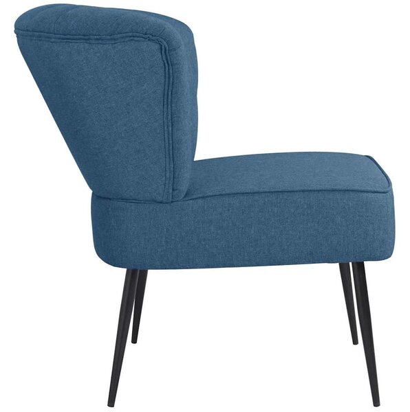Koktejlová židle zelená textil 244098