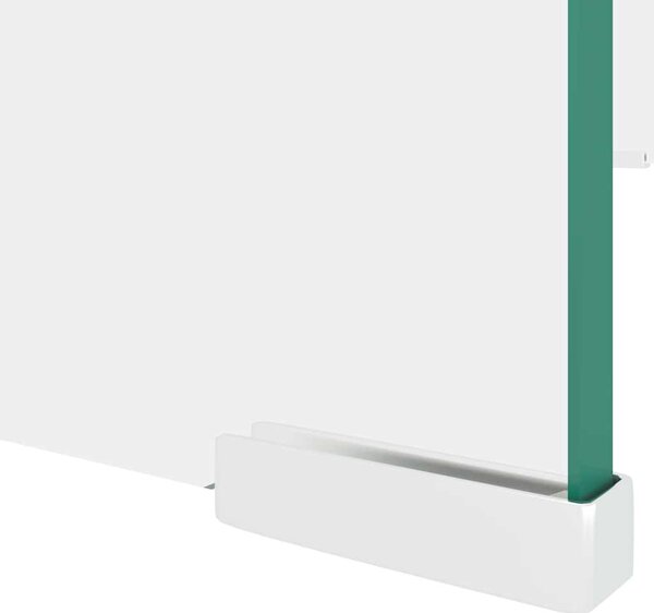 TV stolek / podstavec na monitor čiré sklo 70x30x13 cm 244128