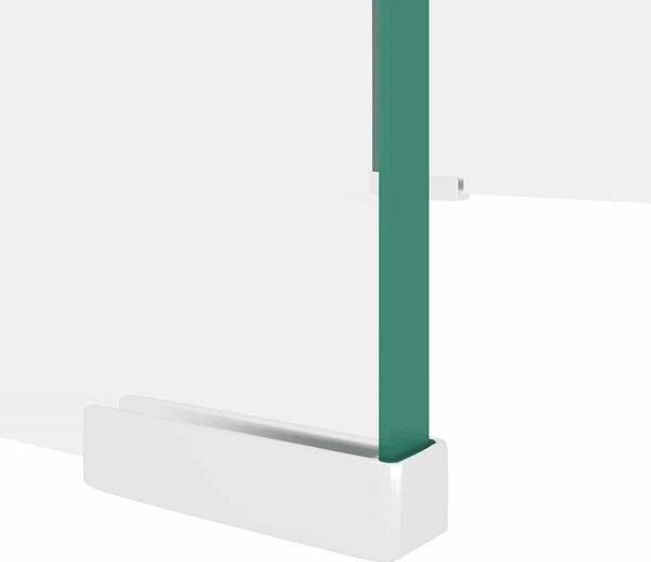 TV stolek / podstavec na monitor čiré sklo 40x25x11 cm 244126