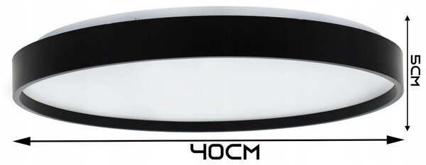 Stropní LED svítidlo 30 W, 40 cm