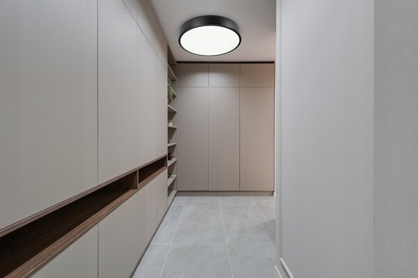 Černé kulaté stropní LED svítidlo 30 W, 30 cm, 3000 lm, neutrální bílá 4000 K