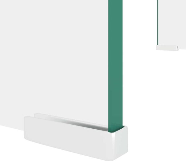 TV stolek / podstavec na monitor sklo čiré 60x25x11 cm 244127
