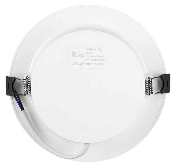 Bílý zápustný LED panel 6 W, neutrální bílá