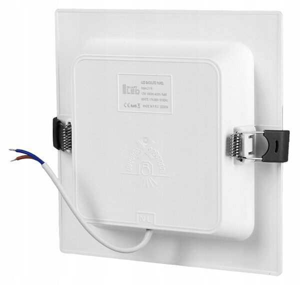 Zápustný LED panel 12 W, neutrální bílá