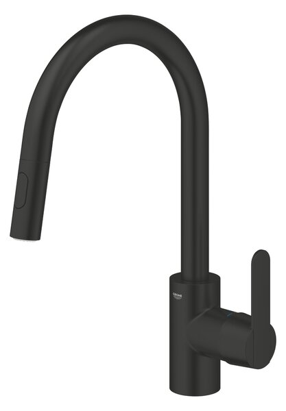 Grohe Get kuchyňská baterie stojící černá 314842431