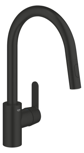 Grohe Get kuchyňská baterie stojící černá 314842431