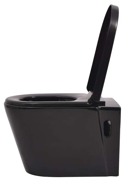 Závěsné WC keramické černé 244271