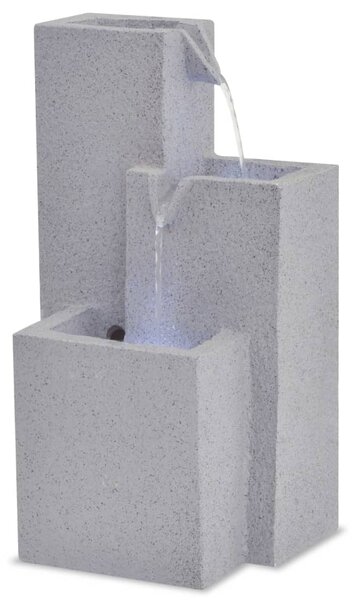 Interiérová fontána s LED osvětlením, polyresin 244291