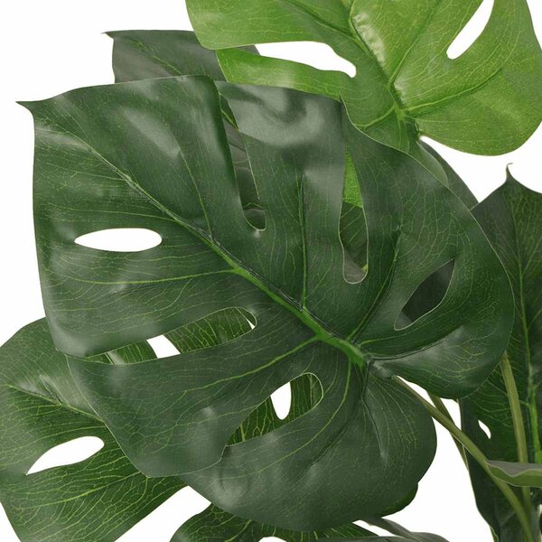 Umělá rostlina monstera s květináčem 70 cm zelená 244435