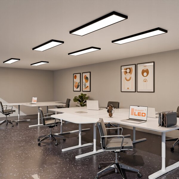 Stropní LED svítidlo 5600 lm, 30 × 120 cm, 40 W, neutrální bílá 4000 K, IP20