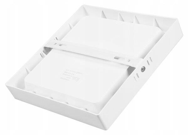 Bílé čtvercové stropní LED svítidlo 18 W, neutrální bílá