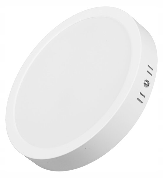 Bílé kulaté stropní LED svítidlo 18 W, neutrální bílá, Ø 16 cm