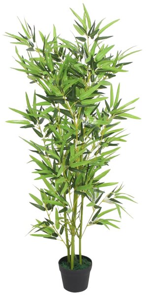 Umělá rostlina bambus s květináčem 120 cm zelený 244456