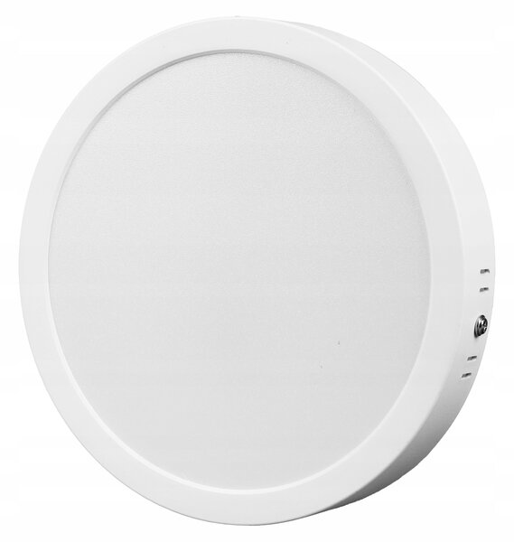 Bílé kulaté stropní LED svítidlo 18 W, neutrální bílá, Ø 16 cm