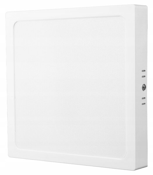 Bílé čtvercové stropní LED svítidlo 24 W, neutrální bílá
