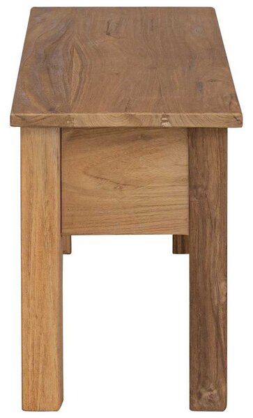 Lavice, masivní teak, 90x30x40 cm 244486