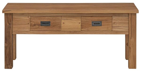 Lavice, masivní teak, 90x30x40 cm 244486