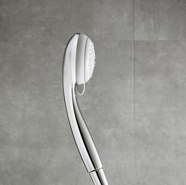 Hansgrohe Crometta 85 sprchová sada Vario se sprchovou tyčí 65 cm a miskou na mýdlo, chrom 27764000