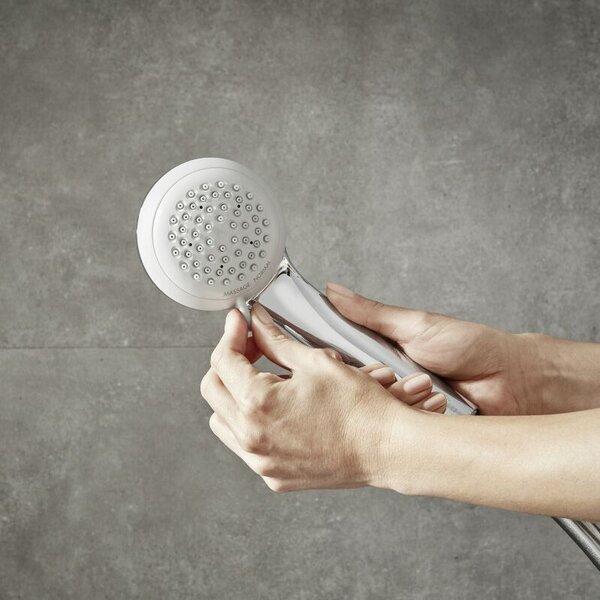 Hansgrohe Crometta 85 sprchová sada Vario se sprchovou tyčí 65 cm a miskou na mýdlo, chrom 27764000