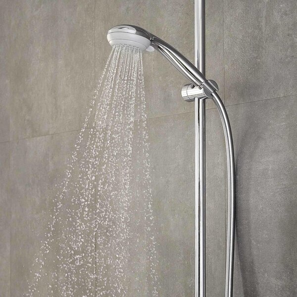 Hansgrohe Crometta 85 sprchová sada Vario se sprchovou tyčí 65 cm a miskou na mýdlo, chrom 27764000