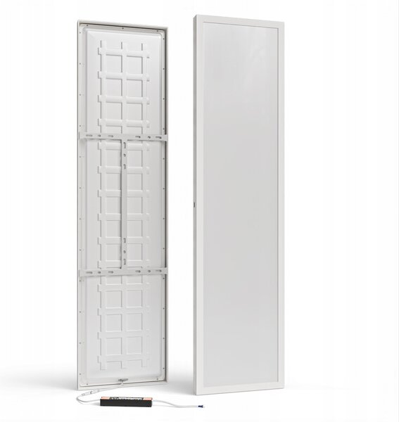 Kancelářský LED panel 60 W, 5400 lm, 30 × 120 cm, neutrální bílá