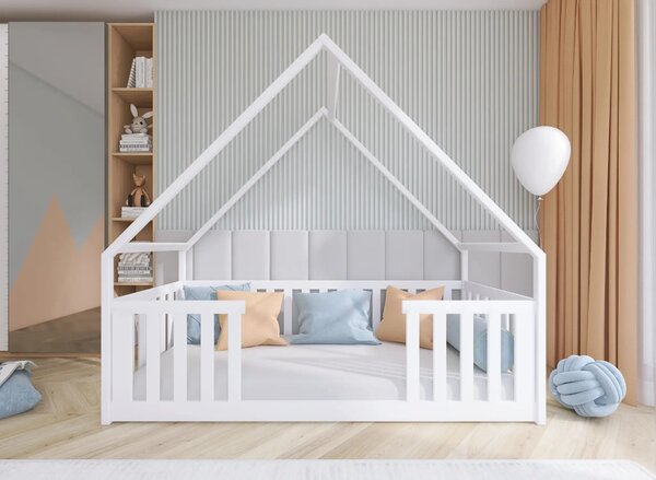 Legno Dětská postel ve tvaru domku Beata borovice Rozměr (cm): 80x180