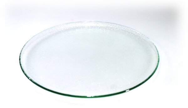 BDK-GLASS Dortový talíř čirý - prům. 32cm