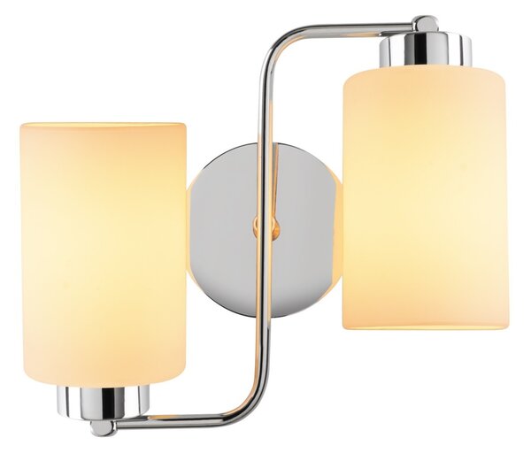 Opviq Nástěnná lampa Balcova III stříbrná